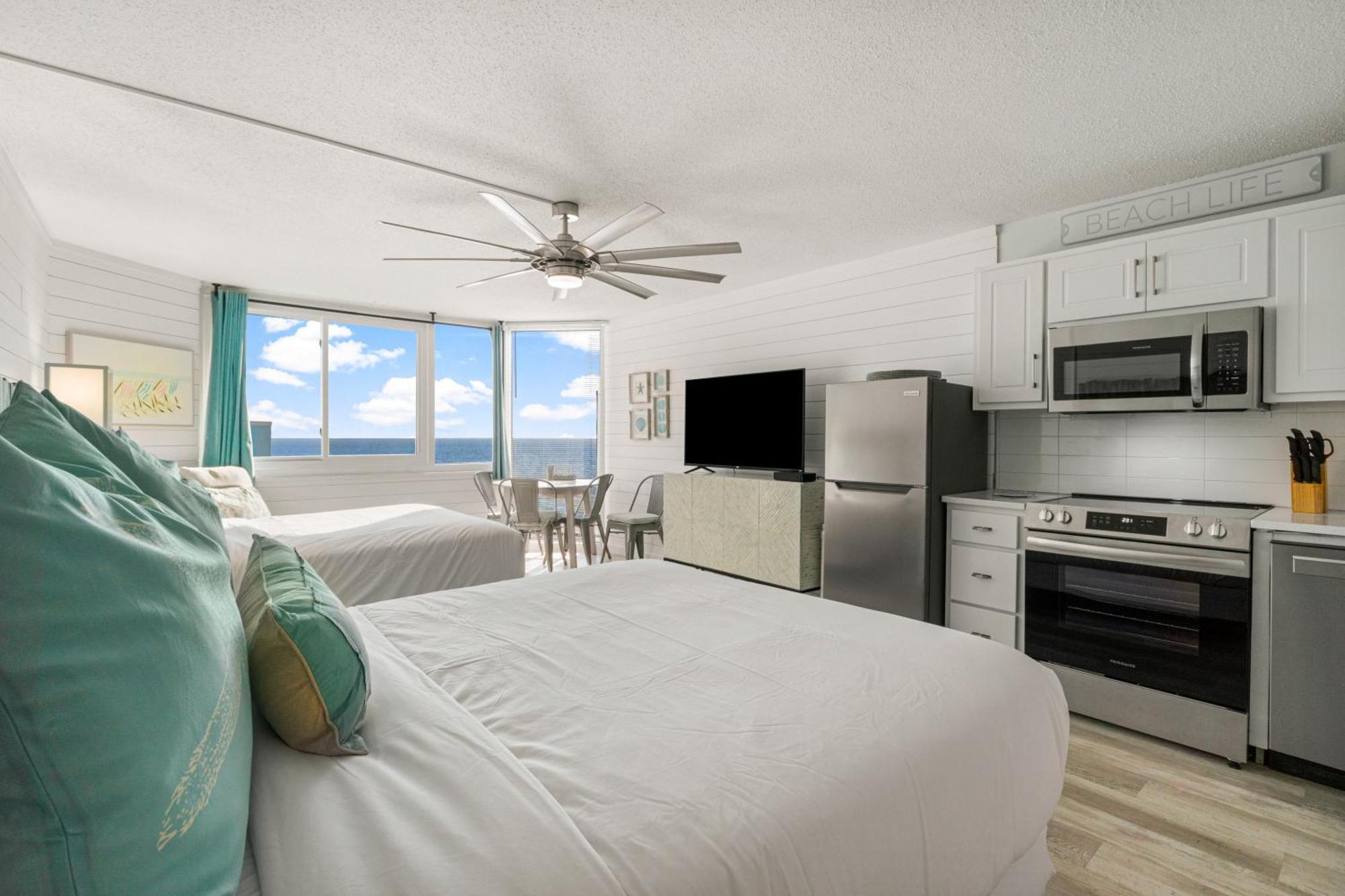 Sea The Gulf - Top Of The Gulf 809 - Beach Front Resort - Ocean View Free Beach Chair Service Панама Сити Бийч Екстериор снимка