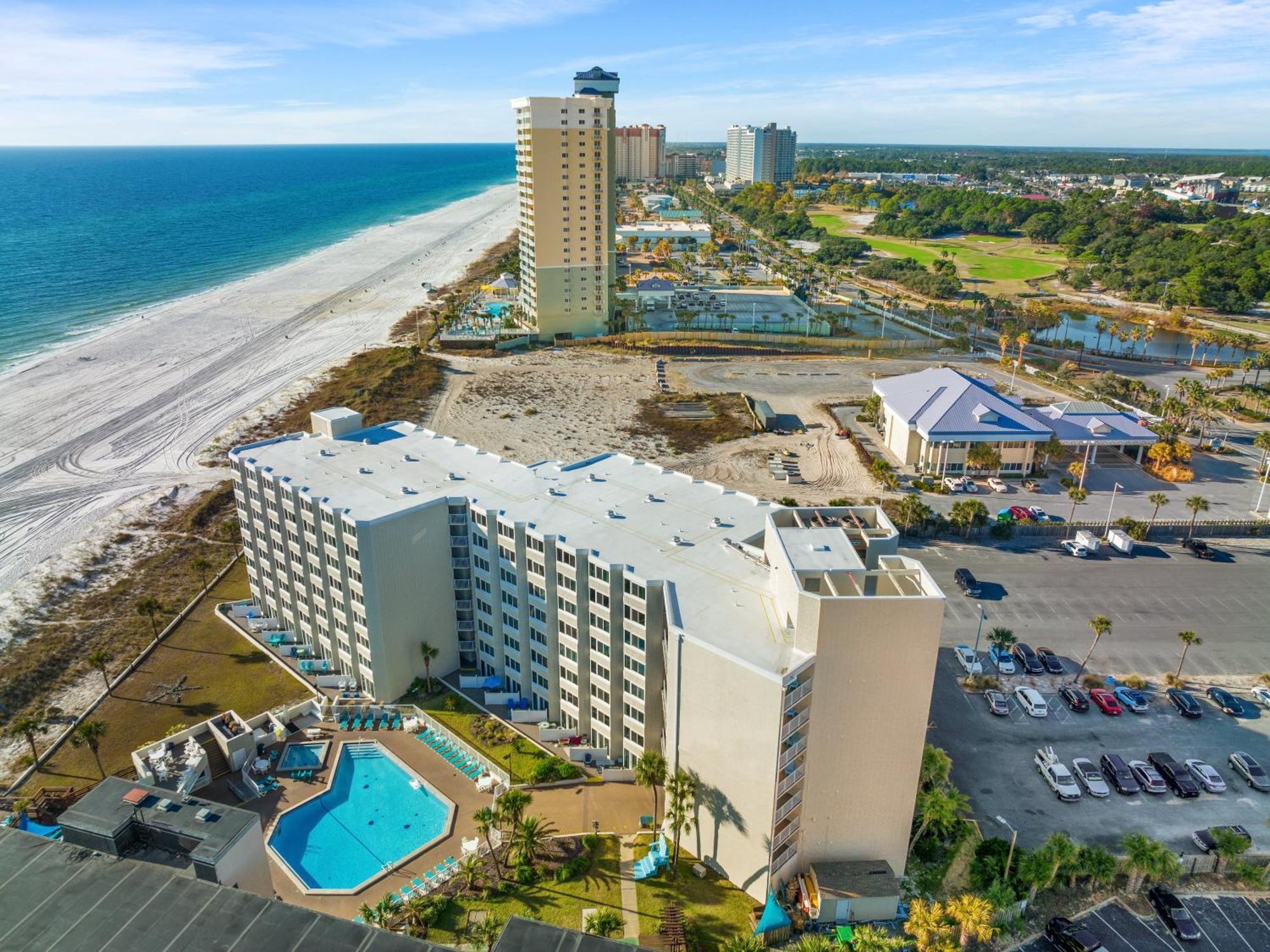 Sea The Gulf - Top Of The Gulf 809 - Beach Front Resort - Ocean View Free Beach Chair Service Панама Сити Бийч Екстериор снимка